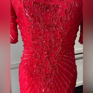Vintage Styleworks silk sequined dress